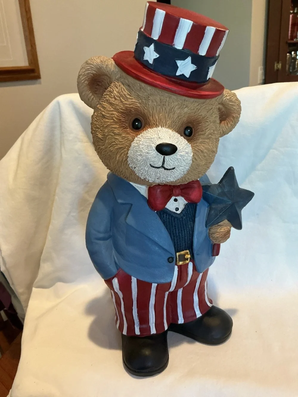 Patriotic / Americana Tabletop Teddy Bear